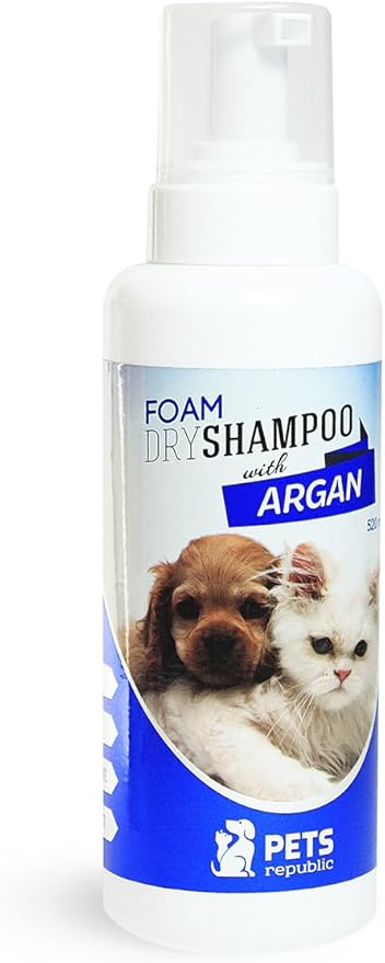 Pets republic foam shampoo with argan - 520 ml